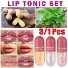 3/1 Pcs Natural Lip Plumper Plump Serum Enhancer Maximizer Lip Gloss Plumping. ^