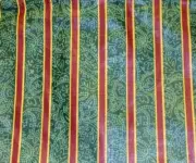Longaberger 1998 Christmas Glad Tidings OTE Liner-Imperial Stripe Fabric-NEW!