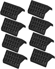 8pcs Table Tennis Table Accessories Corner Bumpers Table Tennis Barrier Large Table Corner Protector Outdoor Table Tennis Table Tennis Ball Picker Table Tennis Net Plastic Black