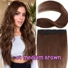 CLEARANCE One Piece Thick Clip In Extensions Remy Human Hair 3/4 Full Head Weft