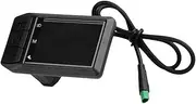 Frediuo Electric Bike LCD Display Cycling Computer Speedmeter Indicator 24V-52V Handlebar Mount Conversion Kits Mini Display for M600