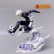 Anime character Nagi Seishiro White-haired boy Play football Figure Toy Gift