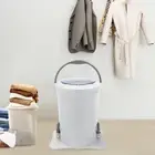 Portable Mini Manual Dehydrator Washing Machine Compact Washer Spin Dryer Barrel