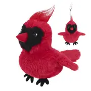 Flapping Bird Cat Toy Interactive Bird Cat Toy Chirping Realistic Plush Doll