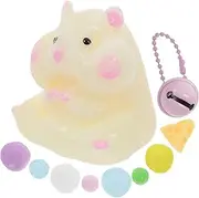 BRIGHTFUFU 1Set Cartoon Mouse Shaped Stretchy Squeeze Fidget Material Plaything for Adults Present for Anxiety Relief and Fun