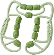 Amagogo Legs Roller for Legs Cellulite Roller for Thighs,12 Wheels,Massage Tool Equipment,Deep Tissue Massage for Thigh Arm Yoga, green