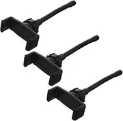 GAROZATION 3pcs Gooseneck Phone Holder 1/4 Inch Thread Rotatable Flexible Phone Mount