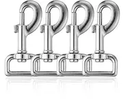 Swivel Eye Bolt Snap Hooks Heavy Duty Dog Leash Clips Dog Leash Clasp Dog Leash Snaps Hooks Trigger Clip 4pcs