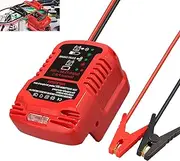 Jump Starter Adapter for Craftsman 20V V20 Li-ion Battery Powered with Jumper Cable Clamps Portable Car Battery Charger Jump Starter(Battery Not Included)