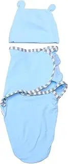 Kisangel 2Pcs Sleep Sack Swaddle Wrap Blanket for Crib Soft and Breathable Sleeping Swaddle for Newborns Present