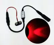 Micro Effects Red LED Light & Control Strobe Flash Blink 9 Volt MEL-PR1-D-9VB