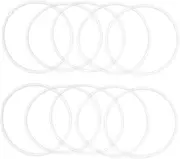 HAWILLOSCH 10Pcs Seal Washer Assortment Kit for Water Filter Housing Sealing Ring Set Compatible with Membrane Filter Inner