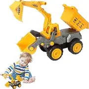 Digger Toys - Kids Shovel Vehicles Multi-Functional - Educational Learning Toys Construction Vehicles for Christmas Birthday