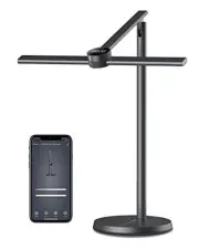 Smart Desk Lamp with APP Control,Eye-Caring Auto-Dimming Led 2024 Newest Model