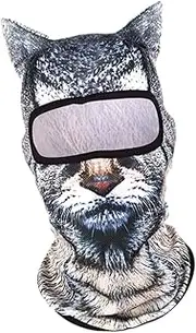 Animal Balaclava Face Mask Hood Hat Full Face Cover for Skiing Summer Motorcycle