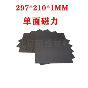 雙面有磁橡膠磁鐵軟磁條廣告磁板車貼冰箱貼UV橡膠磁片教學吸鐵石