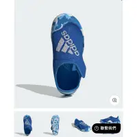 在飛比找蝦皮購物優惠-近全新Adidas 愛迪達藍色沙灘鞋溯溪鞋涼鞋原價1290元