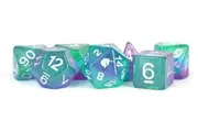 Unicorn Resin Polyhedral Dice Set (Aurora)