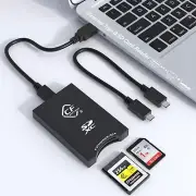 10Gbps USB-C Cfexpress Type B Card Reader 2-in-1 SD Memory Card Reader USB &USB