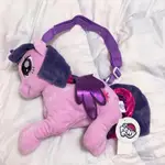 MY LITTLE PONY🌈彩虹小馬 紫悅 毛絨填充包 卡通斜背包 新加坡帶回