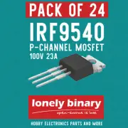 LONELY BINARY P-Channel Power Mosfet IRF9540 LOGIC LEVEL UNO R3 MEGA 2560 ESP32