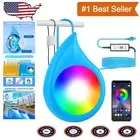 Smart RGB Pool Lights with Strong Magnets - Energy-Efficient & Timed Control