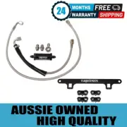 Turbo Oil Feed Line&Support Bracket Kit For Ford Falcon XR6 BA/BF/FG Barra 4.0L