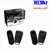 Autocom Atom Dual Kit - Remote Control Motorbike Bluetooth Headset