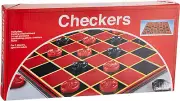 Pressman Checkers - Classic Game, Folding Board, Interlocking Checkers