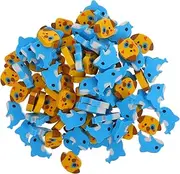 LIGHTAOTAO 100pcs Mini Dog Dolphin Erasers Cute Small Trinkets for Supplies Safe TPR Material Adorable Animal Shapes for Party Favors and Creative Activities