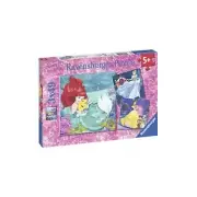 Ravensburger - Disney Princesses Adventure 3x49 pieces