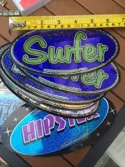9mix Surfer Get Done Hips,High Quality Vinyl Stickers Peel Adhesive Backing