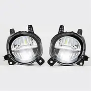 SILILAN 63177315559 2Pcs Car Front Light Fog Light Fit for F30 F22 F35 F36 F34 F20 F32 LCI Headlight Fog Lamp Foglights 63177315560