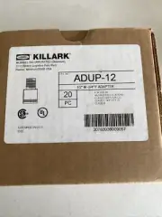 (20ea) Killark ADUP-12 Conduit Adapter , 1/2 in Male , 3/4 in Conduit Female