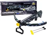 Real Action Camouflage Crossbow Archery Suction Arrows & Target Set Kids Toy