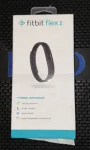 Fitbit Flex 2 Health Activity Sleep Tracker Bluetooth Black S & L Sizes New