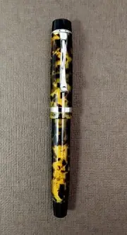 LABAN PINTO FOUNTAIN PEN TORTOISE SHELL RN-F788TS (NO BOX/PAPERS)