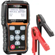 FOXWELL BT705 12V Car Battery Tester 24v Heavy Duty Truck Cranking Charging Tool