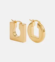 [Jacquemus] Jacquemus Les boucles rond carré earrings One Size gold