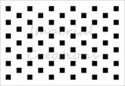 SQUARES Block Shape Pattern Design 7.5 x 11 Stencil Plastic Sheet NEW S413
