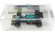 Spark 1/43 Alfa Romeo 184T French GP 1984 benetton #22 F1 Racing Model Car