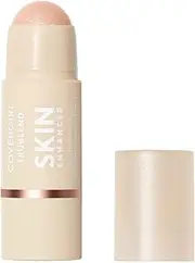 Covergirl Trublend Skin Enhancer Highlighter Balm, 310 Moonlight, Highlighter Stick, Vegan Formula, Easy to Use, Glides on Effortlessly, Non-Greasy, Dewy Glow