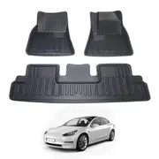 3D Floor Mats for Tesla Model 3 2019-2021