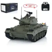 Tongde 1/16 M24 Chaffee RC Light Tank Electric 320° Toys Infrared Barrel Recoil