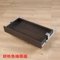 在飛比找momo購物網優惠-【SUNBRIGHT】抽屜組 附台灣製鋼珠滑軌(電腦桌/書桌