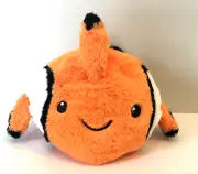 HUG ME Reversible (Flip) Crab & Clownfish Stuffed Toy Plushy Cute Gift New