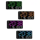 Digital Alarm Clock Two Alarm Settings LED Clocks for
