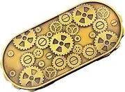 Dice for Game, Game Spinner Dice in Metal, Fantasy Mysterious Toy with Engravings, Beginners-Friendly Activity Prop for Home, Traveling, Dormitory