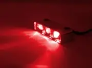 Logisys Red Laser 3 LED 4-Pin Computer Case Lights, also for Car, Cabinets