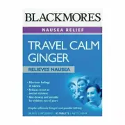 Blackmores Travel Calm Ginger 45 Tablets ozhealthexperts